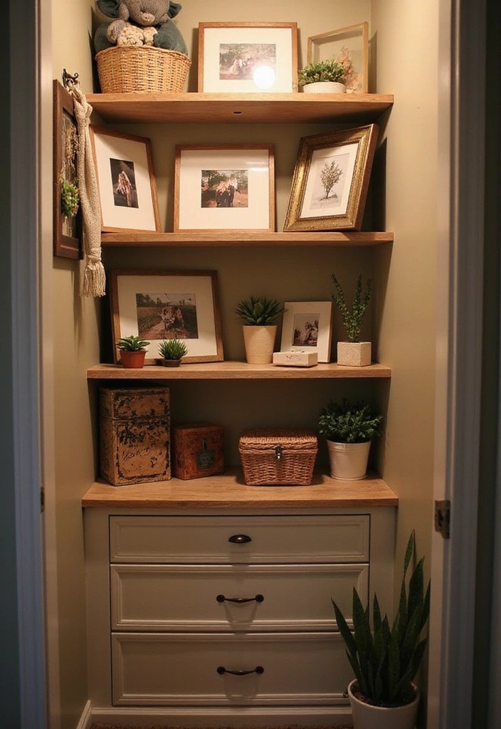 24 Closet Hacks That Will Double Your Storage Space (Marie Kondo Would Be Proud!) - 15. Create a Personal Touch with Decor