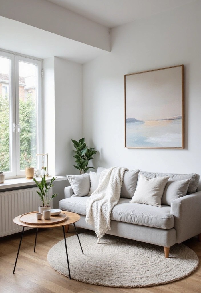 25 Stunning Living Room Ideas That'll Make You Rethink Your Space! - 1. Embrace Minimalism with a Neutral Palette