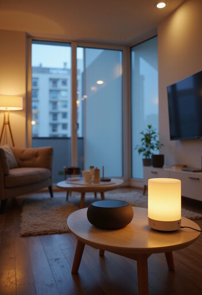 25 Stunning Living Room Ideas That'll Make You Rethink Your Space! - 5. Incorporate Smart Technology