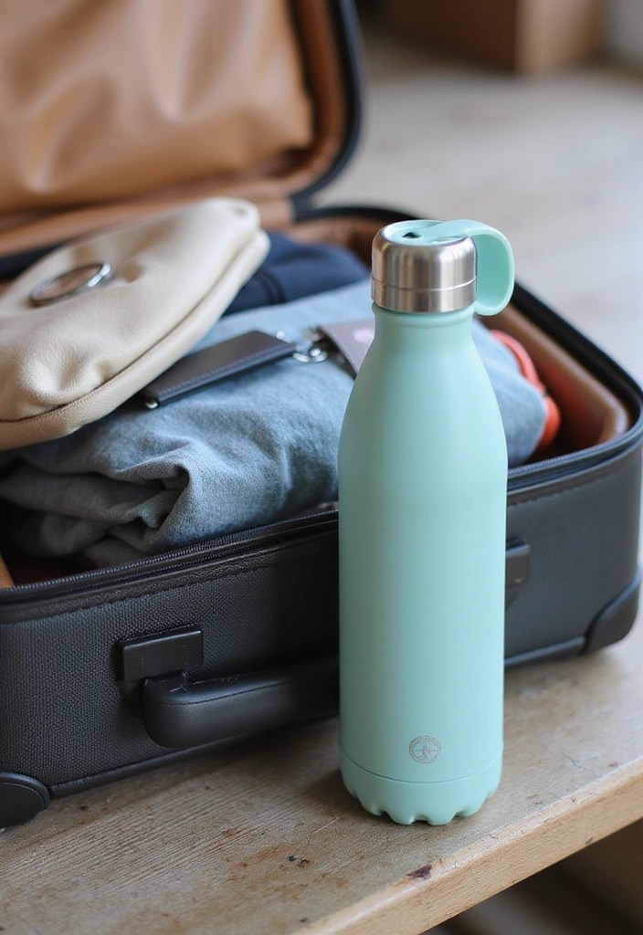 21 Genius Packing Hacks That'll Make You a Travel Pro (Check Out #5!) - 19. Use a Water Bottle with a Built-in Filter
