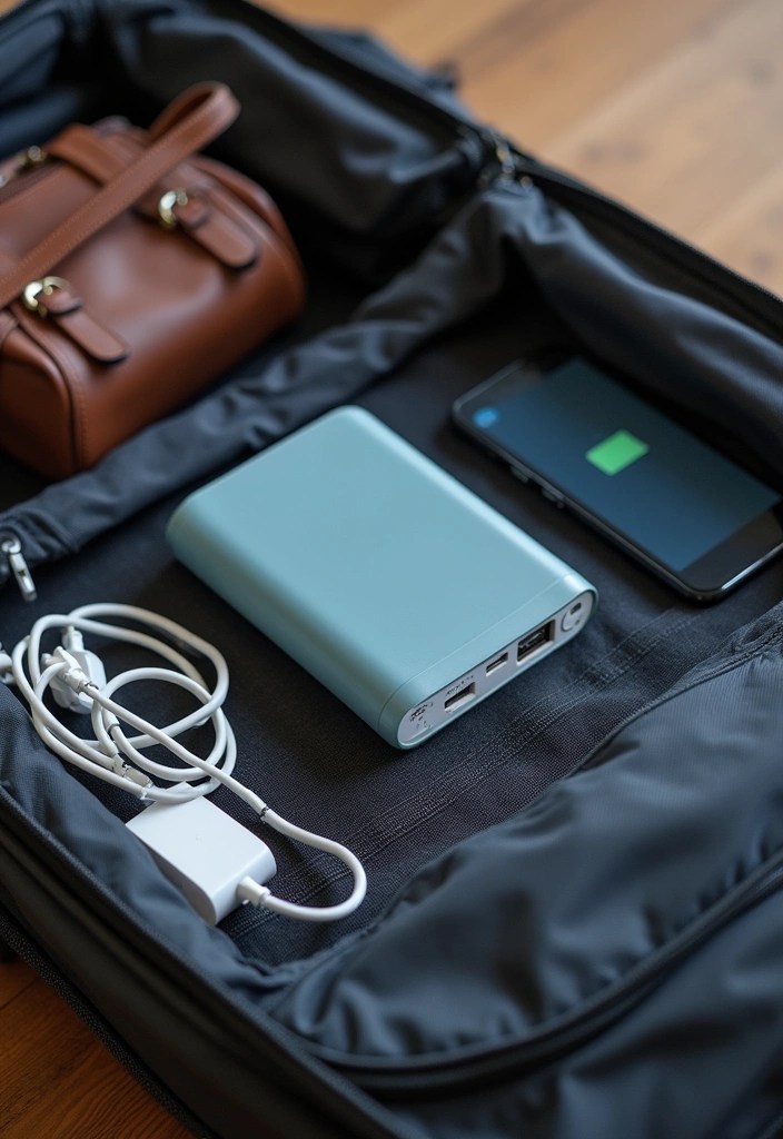 21 Genius Packing Hacks That'll Make You a Travel Pro (Check Out #5!) - 9. Don’t Forget a Power Bank