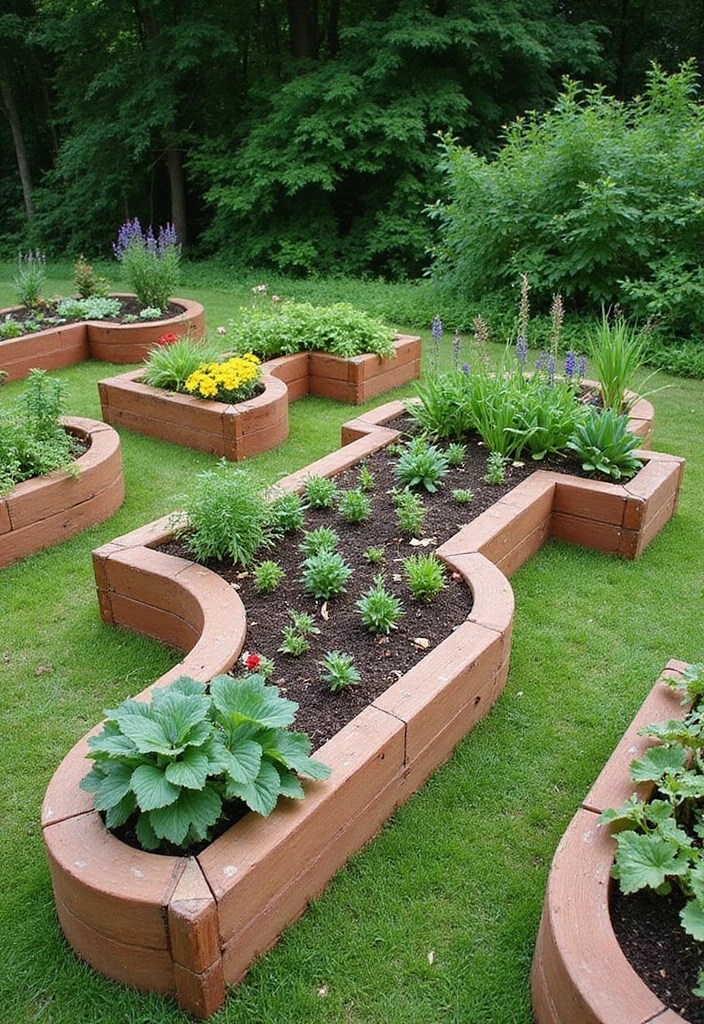 21 Summer Garden Design Ideas That’ll Inspire Your Next Outdoor Project! - 10. Raised Beds with a Twist
