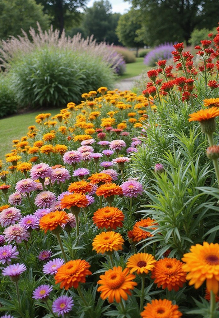 21 Summer Garden Design Ideas That’ll Inspire Your Next Outdoor Project! - 13. Seasonal Blooms