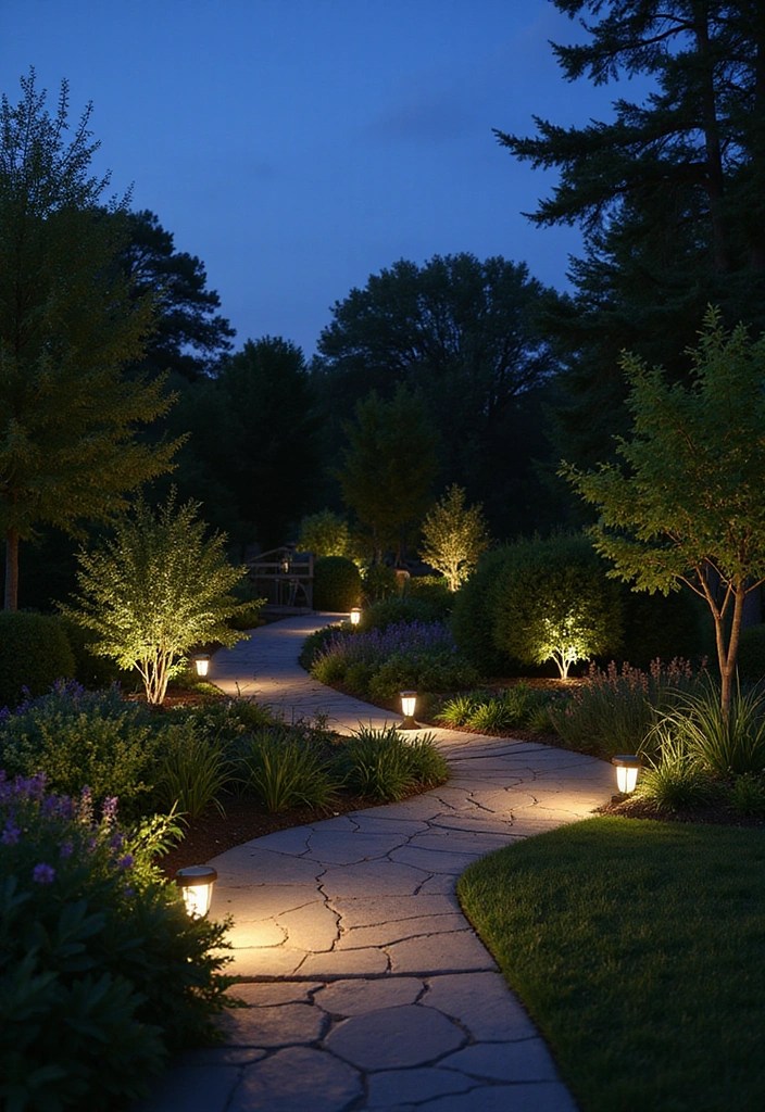 21 Summer Garden Design Ideas That’ll Inspire Your Next Outdoor Project! - 20. Solar Lighting