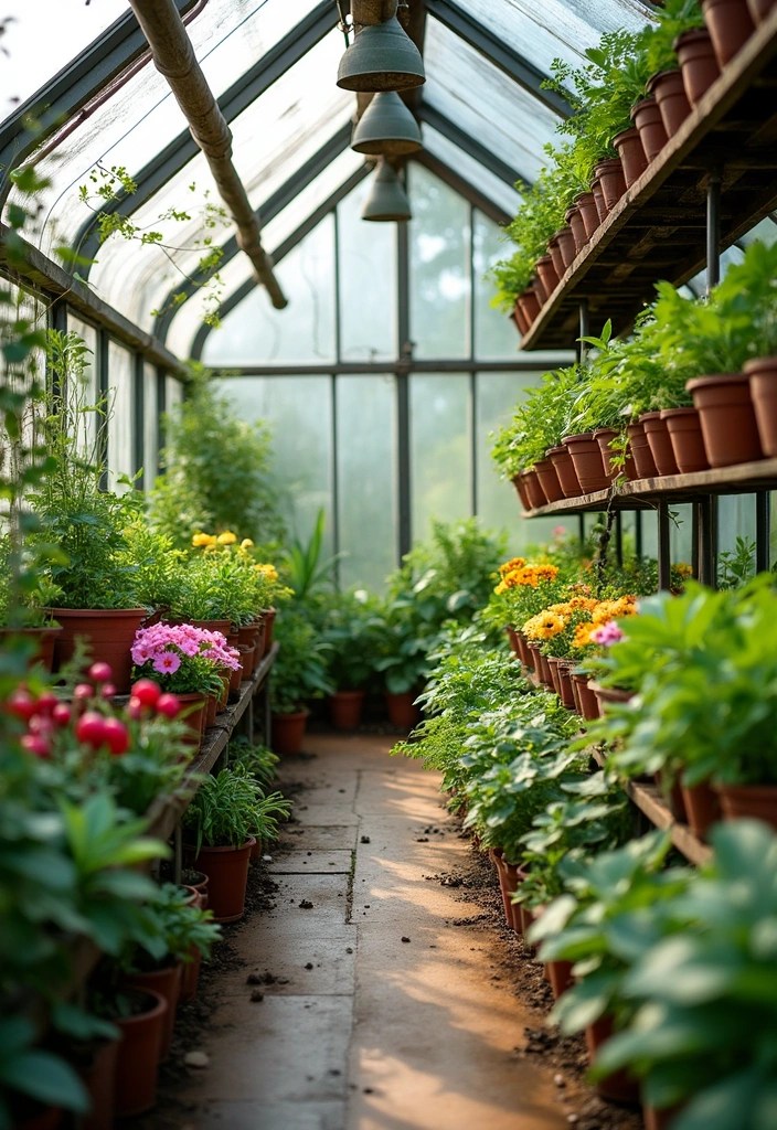 21 Summer Garden Design Ideas That’ll Inspire Your Next Outdoor Project! - 21. Greenhouses for Year-Round Gardening