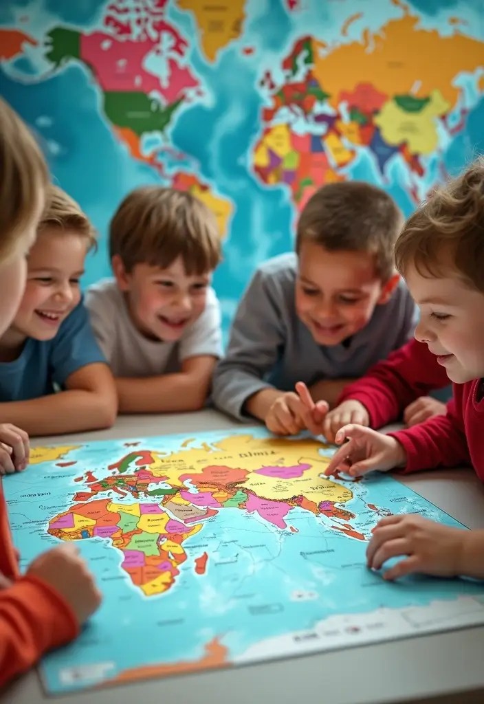 10 Engaging Summer Learning Toys for Kids That Make Learning a Blast (Surprise #4 Will Wow You!) - 4. Interactive Geography Games