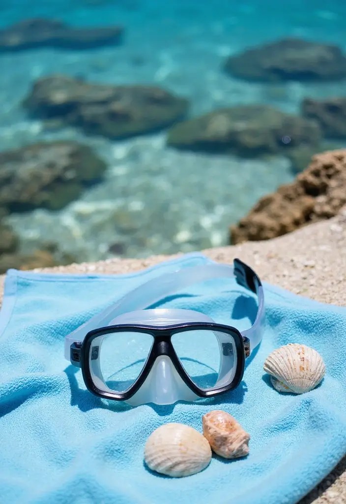 12 Beach Accessories You Need This Summer (Grab Them While They're Hot!) - 12. Snorkel Gear for Underwater Adventures