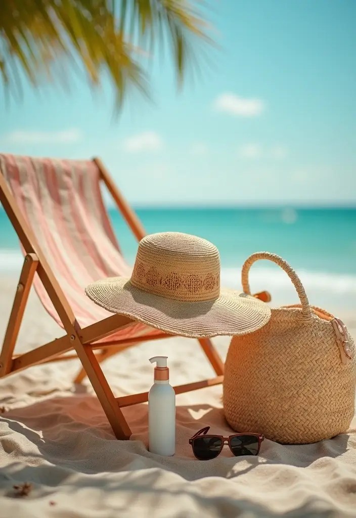 12 Beach Accessories You Need This Summer (Grab Them While They're Hot!) - 2. Stylish Sun Hat