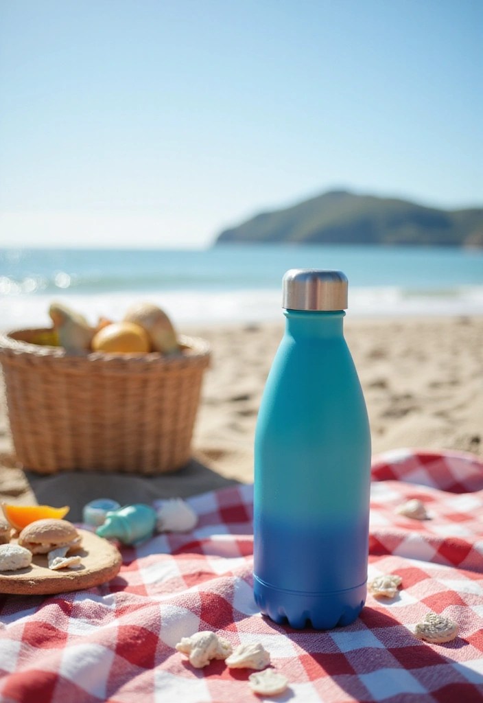 12 Beach Accessories You Need This Summer (Grab Them While They're Hot!) - 3. Reusable Water Bottles