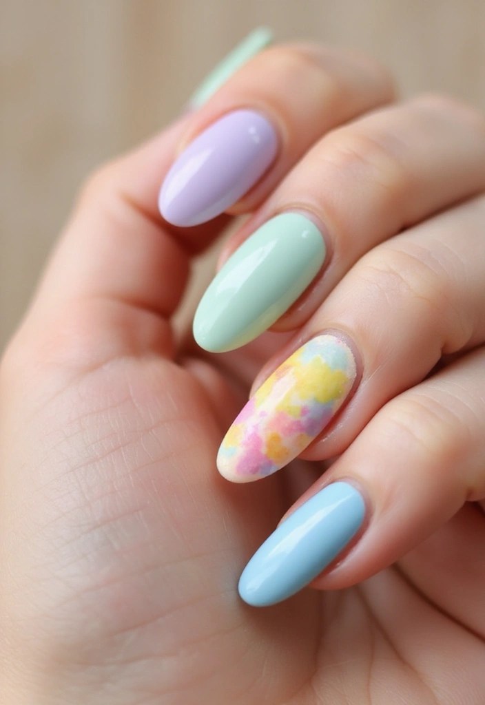 12 Pastel Nail Designs That Perfectly Capture the Essence of Summer! - 12. Pastel Rainbow Nails