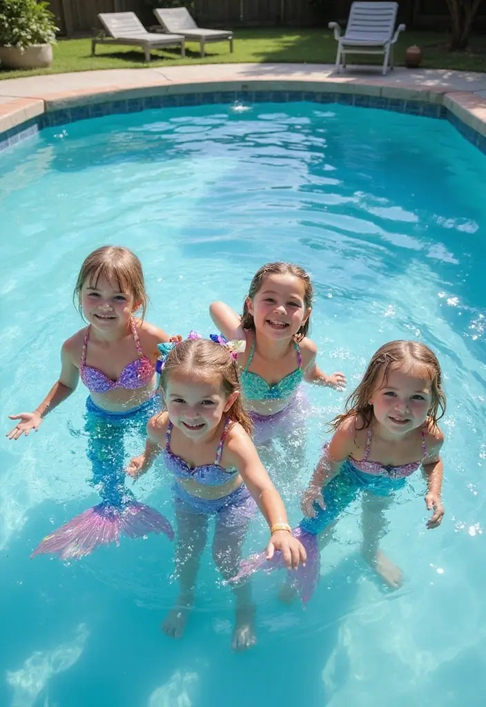 15 Epic Water Toys for Kids That Will Keep Them Cool and Happy All Summer! - 10. Mermaid Tails