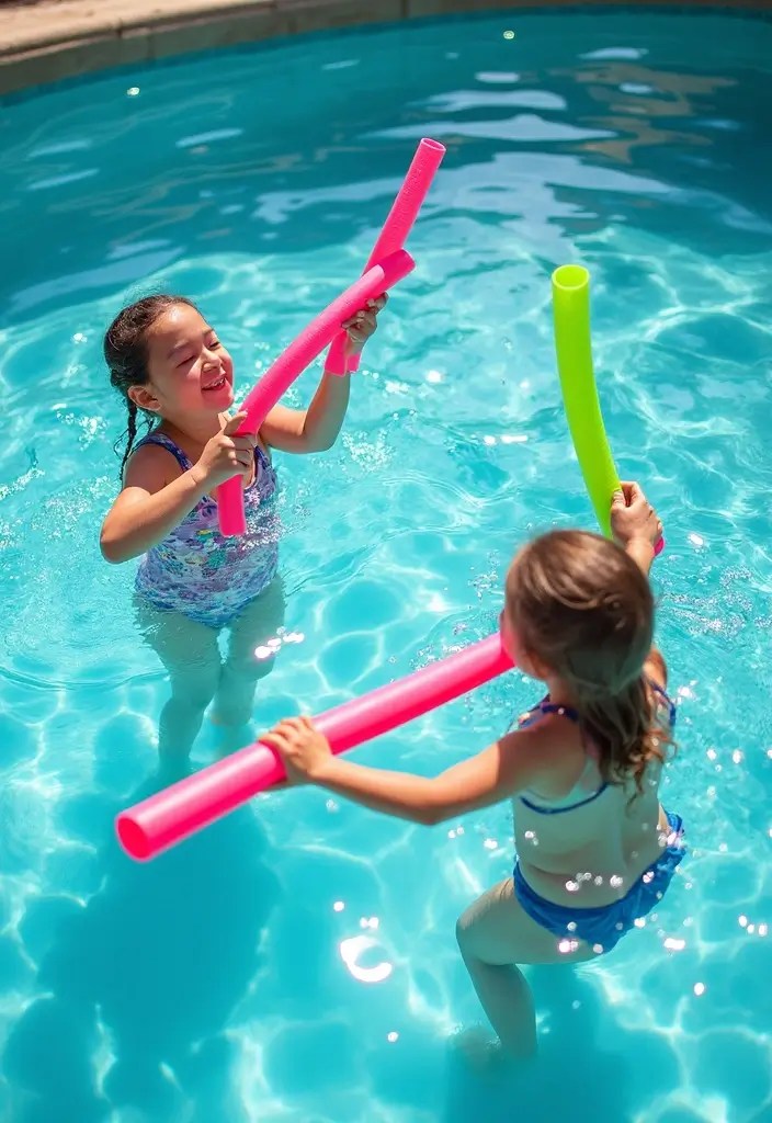 15 Epic Water Toys for Kids That Will Keep Them Cool and Happy All Summer! - 3. Pool Noodles