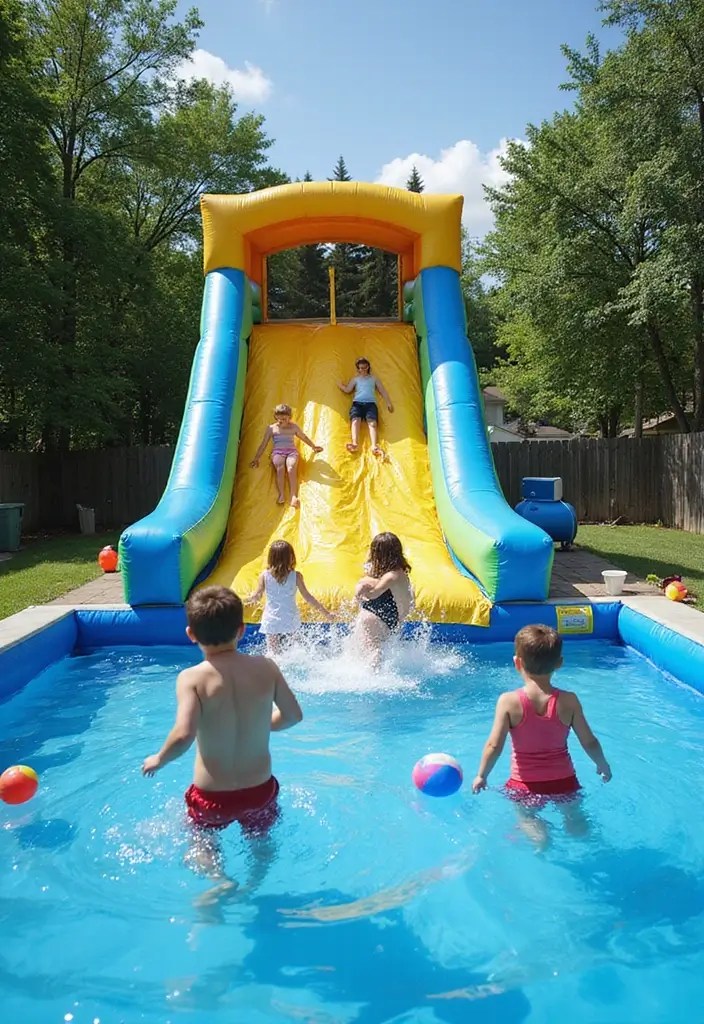 20 Must-Have Kids Outdoor Toys for a Summer Full of Adventure (You Won't Believe #12!) - 1. Giant Inflatable Water Slide