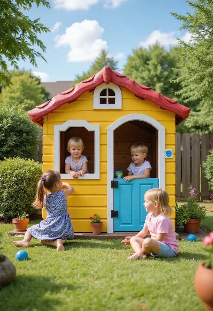 20 Must-Have Kids Outdoor Toys for a Summer Full of Adventure (You Won't Believe #12!) - 17. Garden Playhouse