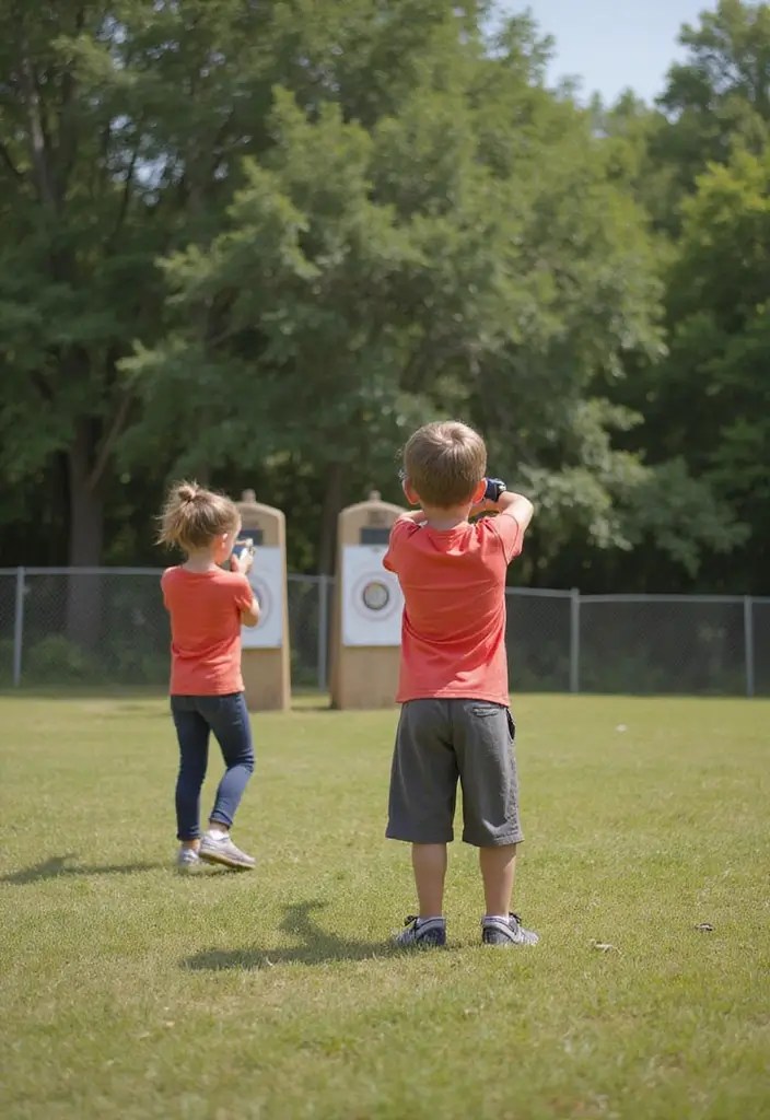 20 Must-Have Kids Outdoor Toys for a Summer Full of Adventure (You Won't Believe #12!) - 18. Outdoor Target Shooting Game