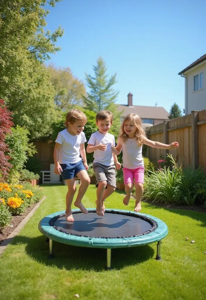 20 Must-Have Kids Outdoor Toys for a Summer Full of Adventure (You Won't Believe #12!) - 3. Mini Trampoline