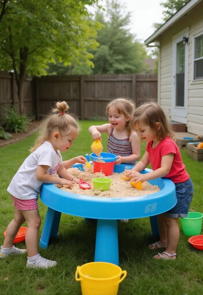 20 Must-Have Kids Outdoor Toys for a Summer Full of Adventure (You Won't Believe #12!) - 7. Sand and Water Table