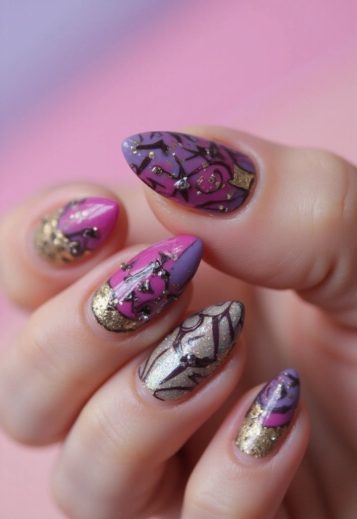 20 Stunning Acrylic Nail Designs That Will Leave You Breathless (Wait Until You See #12!) - 12. Avant-Garde Styles