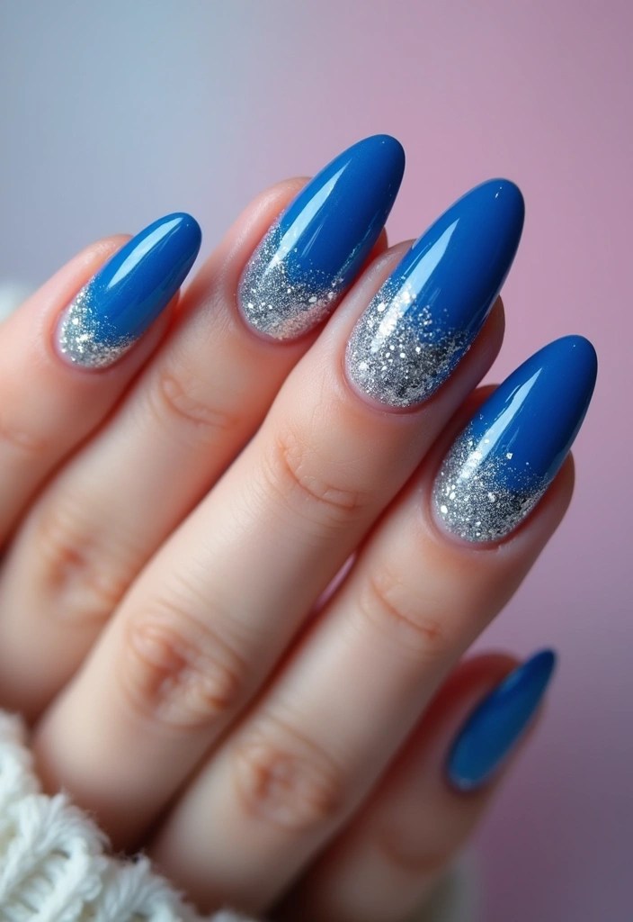 20 Stunning Acrylic Nail Designs That Will Leave You Breathless (Wait Until You See #12!) - 15. Gradient Glitter