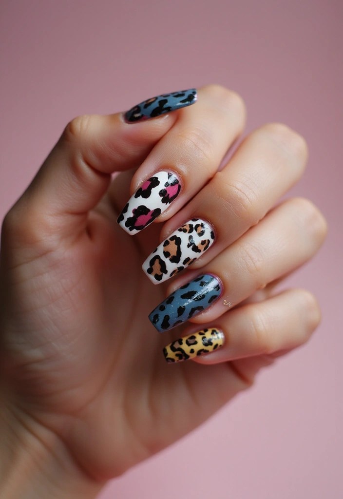 20 Stunning Acrylic Nail Designs That Will Leave You Breathless (Wait Until You See #12!) - 8. Animal Prints