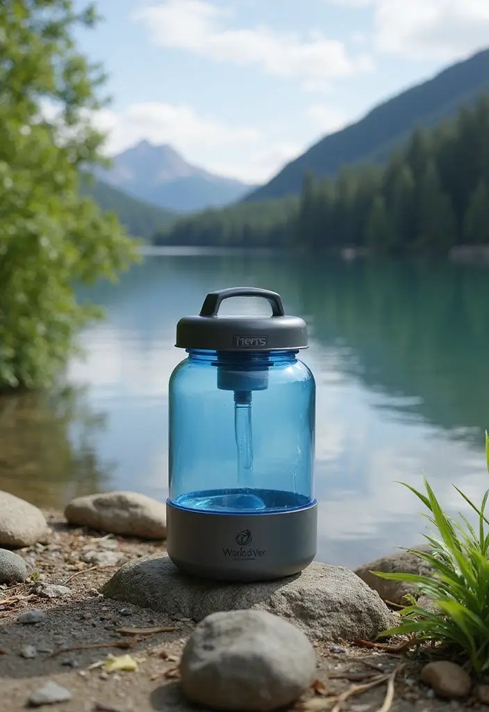 21 Innovative Travel Accessories You Didn’t Know You Needed This Summer! - 1. Portable Water Purifier