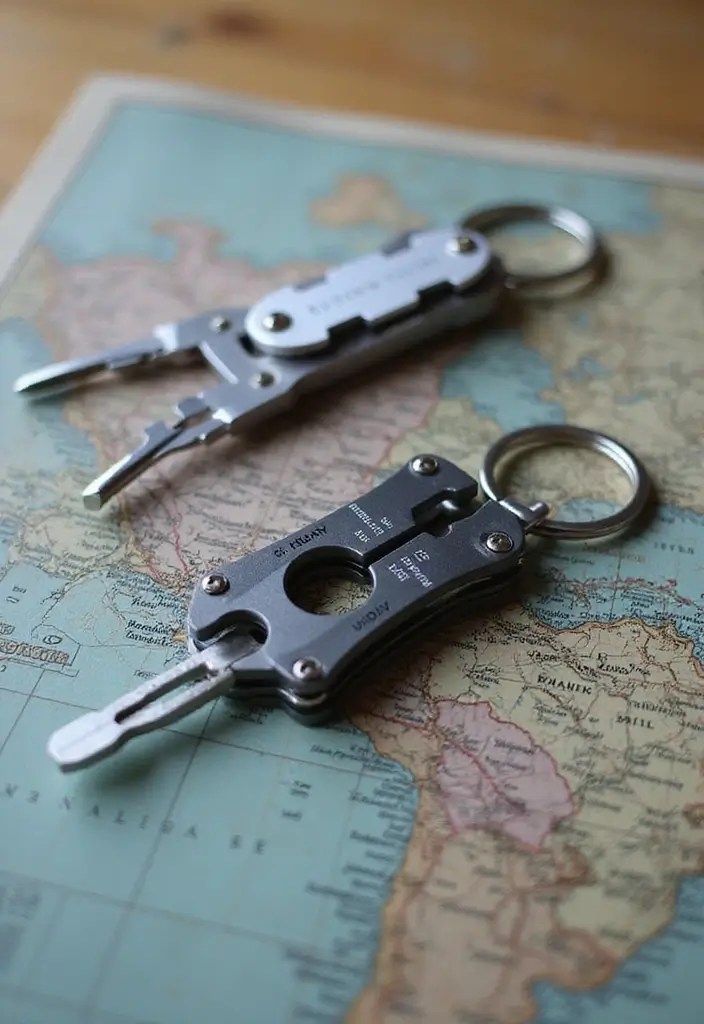 21 Innovative Travel Accessories You Didn’t Know You Needed This Summer! - 11. Multi-Tool Keychain