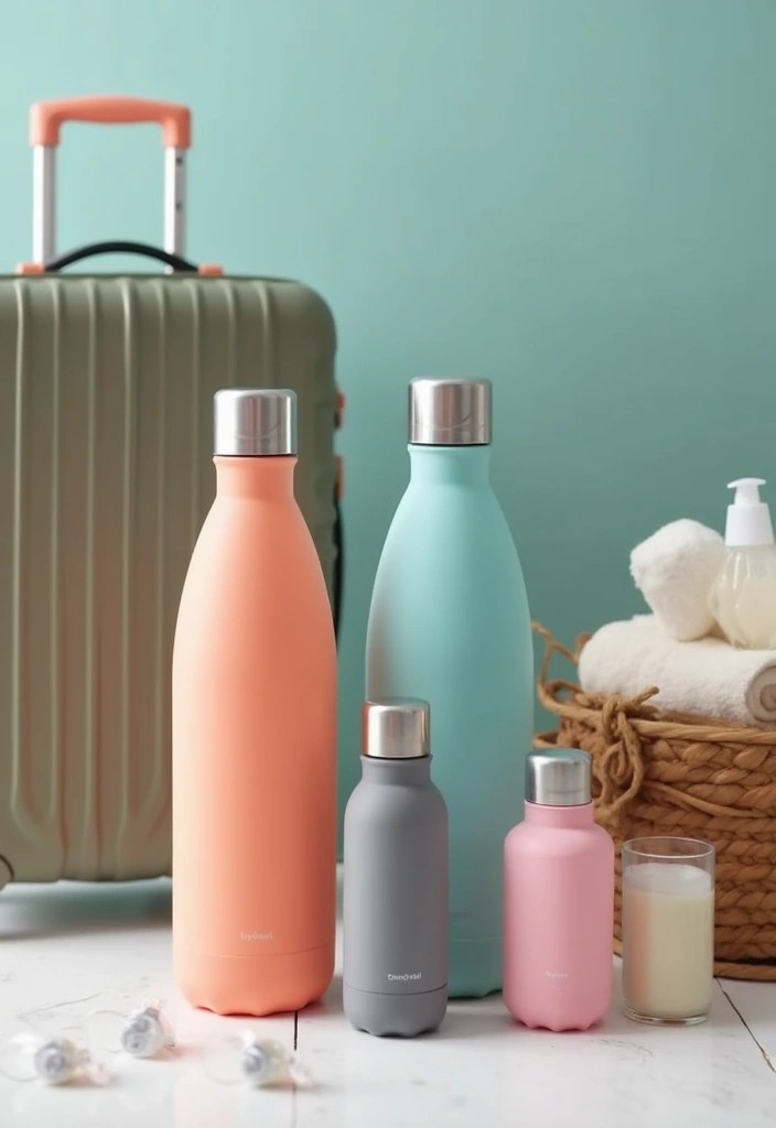 21 Innovative Travel Accessories You Didn’t Know You Needed This Summer! - 12. Silicone Travel Bottles