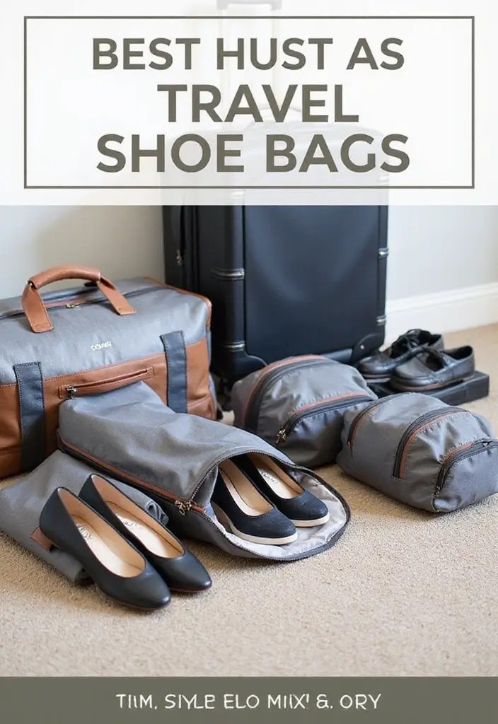21 Innovative Travel Accessories You Didn’t Know You Needed This Summer! - 18. Travel Shoe Bags