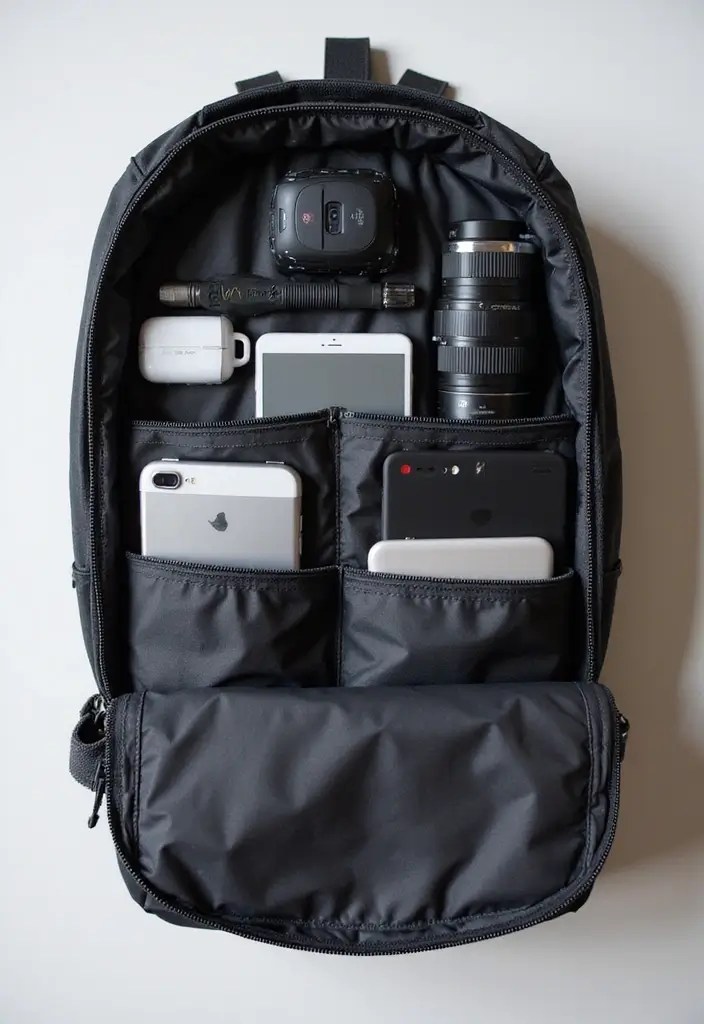 21 Innovative Travel Accessories You Didn’t Know You Needed This Summer! - 3. Tech Organizer Bag
