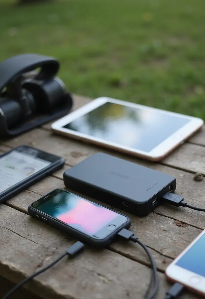 21 Innovative Travel Accessories You Didn’t Know You Needed This Summer! - 8. Portable Charger with Multiple Ports