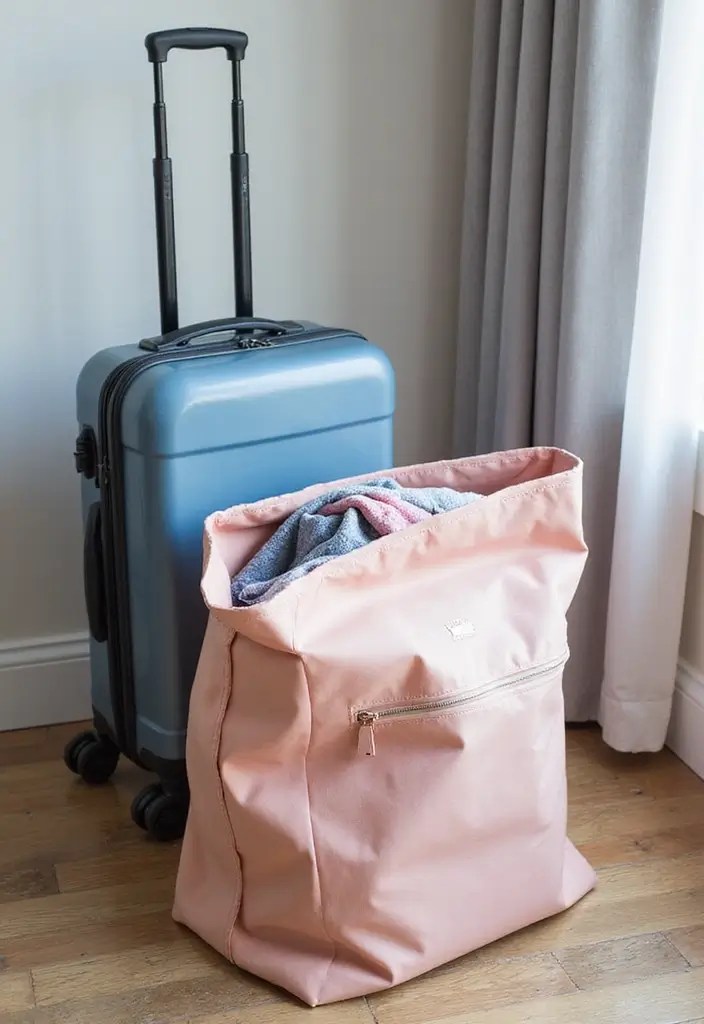 21 Innovative Travel Accessories You Didn’t Know You Needed This Summer! - 9. Travel-sized Laundry Bag