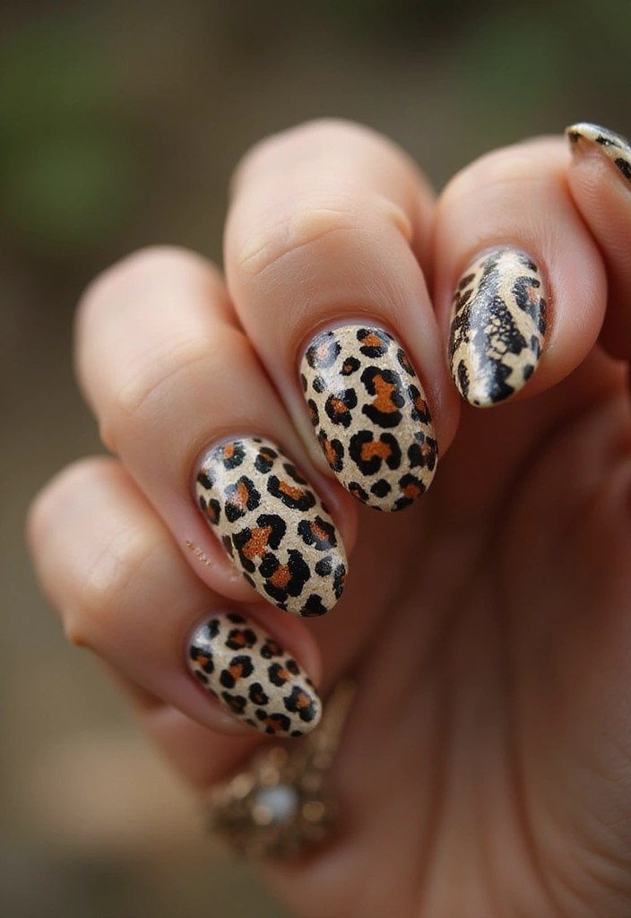 25 Stunning Summer Nails 2025 Ideas That Will Make You the Center of Attention! - 16. Animal Prints