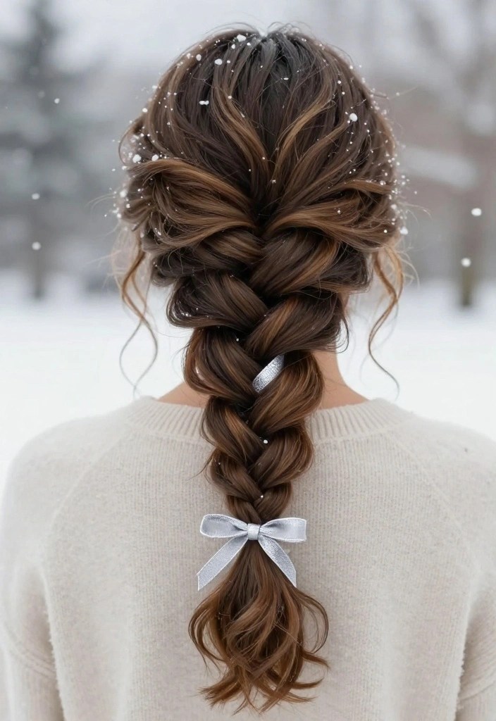 12 Stunning Winter Hair Braids That'll Make You the Star of Any Holiday Party! - 1. Cozy Fishtail Braid 1