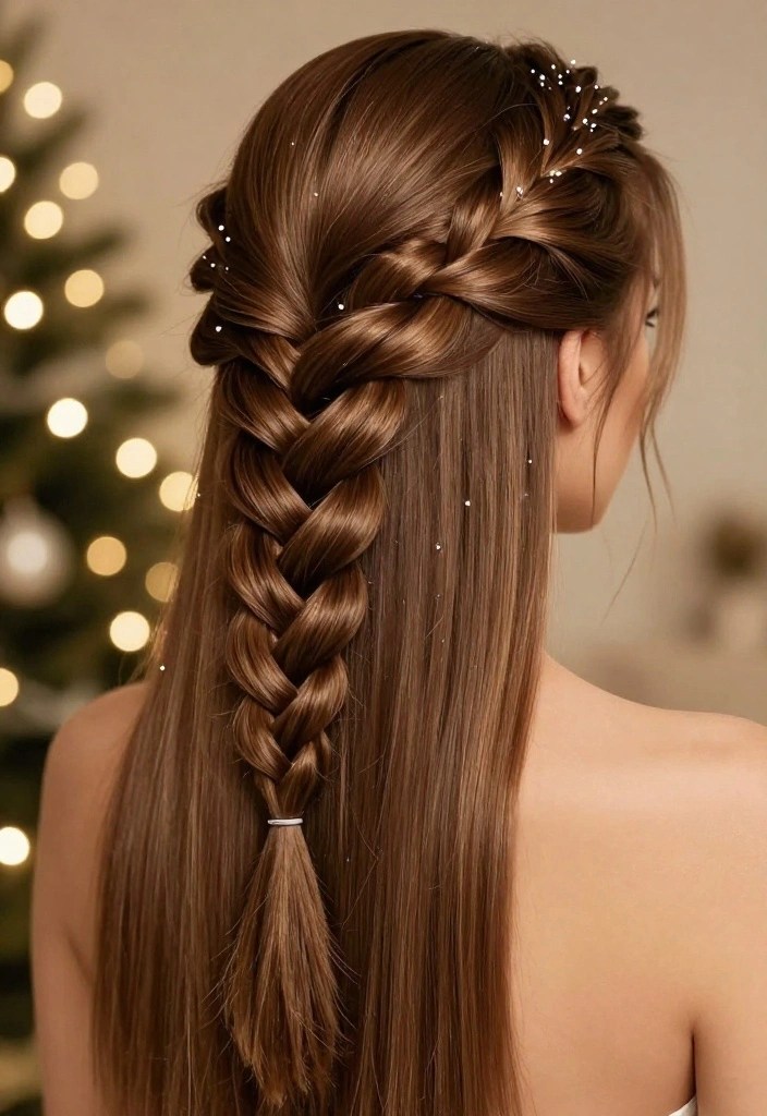 12 Stunning Winter Hair Braids That'll Make You the Star of Any Holiday Party! - 2. Glamorous Dutch Braid 1