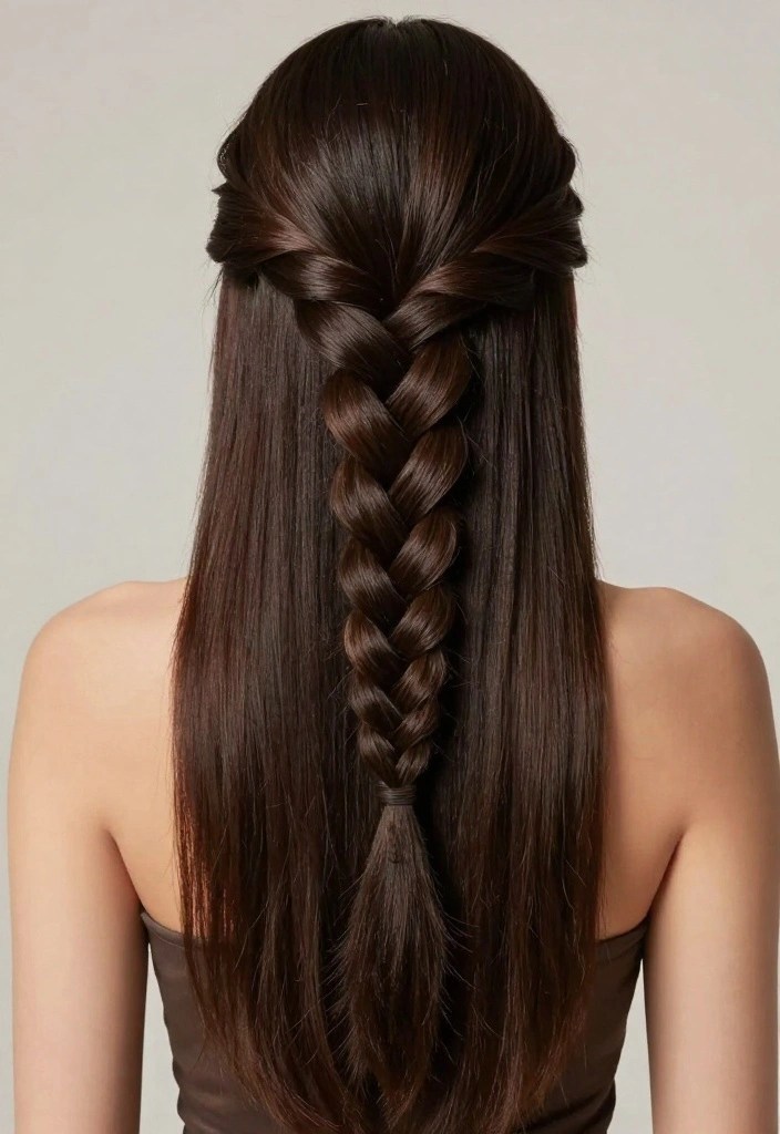 12 Stunning Winter Hair Braids That'll Make You the Star of Any Holiday Party! - 9. Classic Three-Strand Braid 1