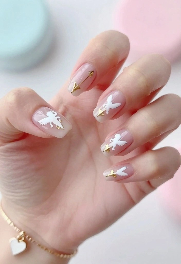 15 Adorable Valentine's Nail Ideas That'll Make You Fall in Love at First Sight! - 2. Cupid's Arrows 1