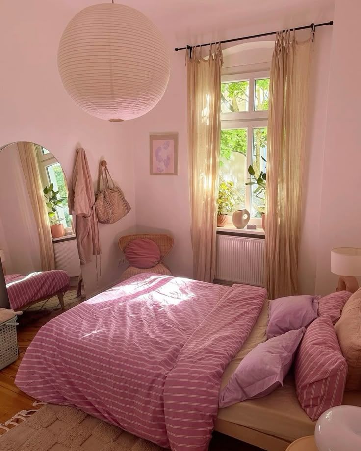 15 Minimalist Pink Bedroom Ideas to Create Your Perfect Oasis! - 4. Scandinavian Influences 1