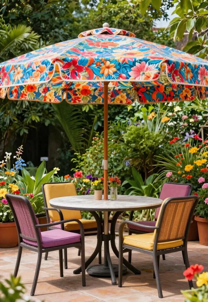15 Outdoor Spring Decor Ideas That'll Wow Your Guests (Get Ready for #9!) - 14. Patio Umbrellas 1
