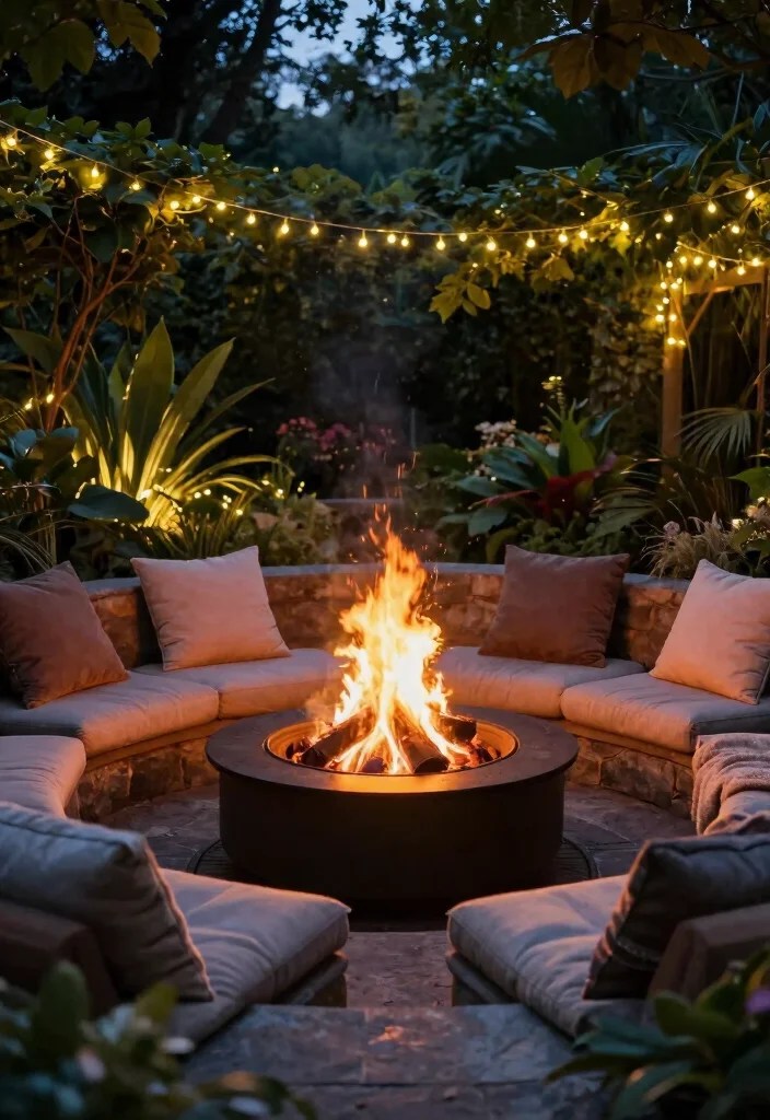 15 Outdoor Spring Decor Ideas That'll Wow Your Guests (Get Ready for #9!) - 6. Cozy Fire Pits 1