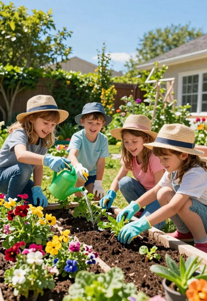 19 Fun Learning Games That Will Make Your Kids Love Education - 18. Learning Through Gardening 1