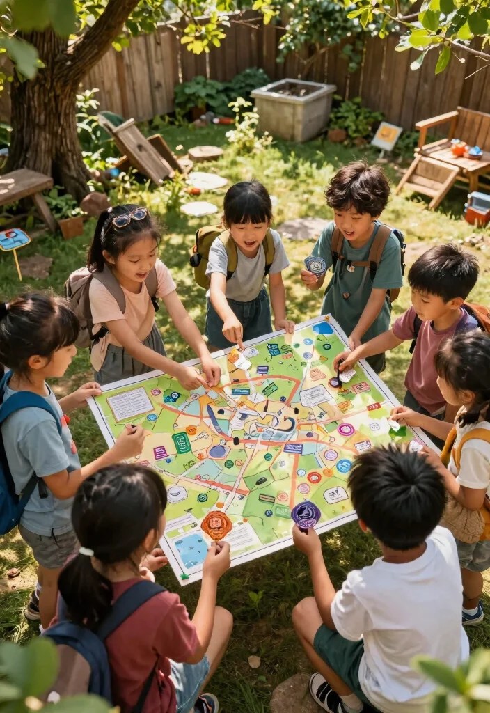 19 Fun Learning Games That Will Make Your Kids Love Education - 7. Geography Treasure Map 1