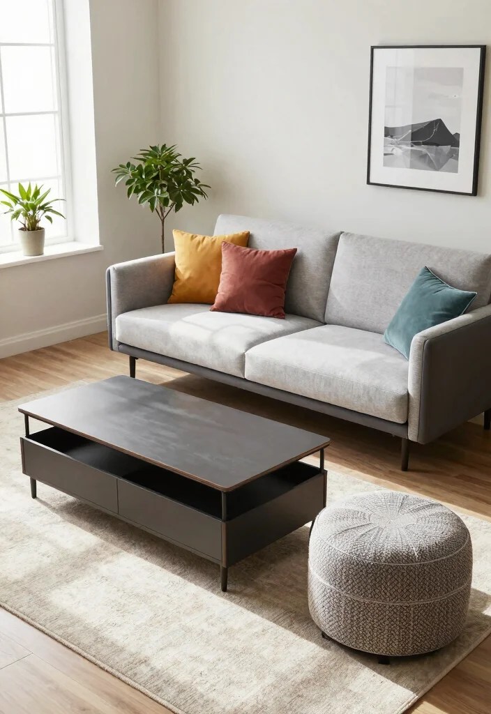20 Incredible Small Living Room Ideas That'll Make You Want to Redecorate Today! - 1. Multi-Functional Furniture 1
