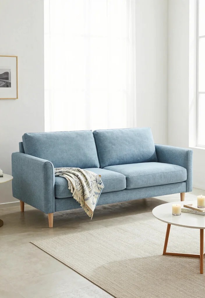 20 Incredible Small Living Room Ideas That'll Make You Want to Redecorate Today! - 3. Compact Sofas 1