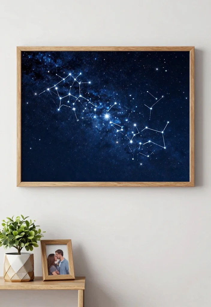 20 Unique Gift Ideas for Everyone on Your List (Even Your Hard-to-Shop-For Aunt!) - 1. Personalized Star Map 1
