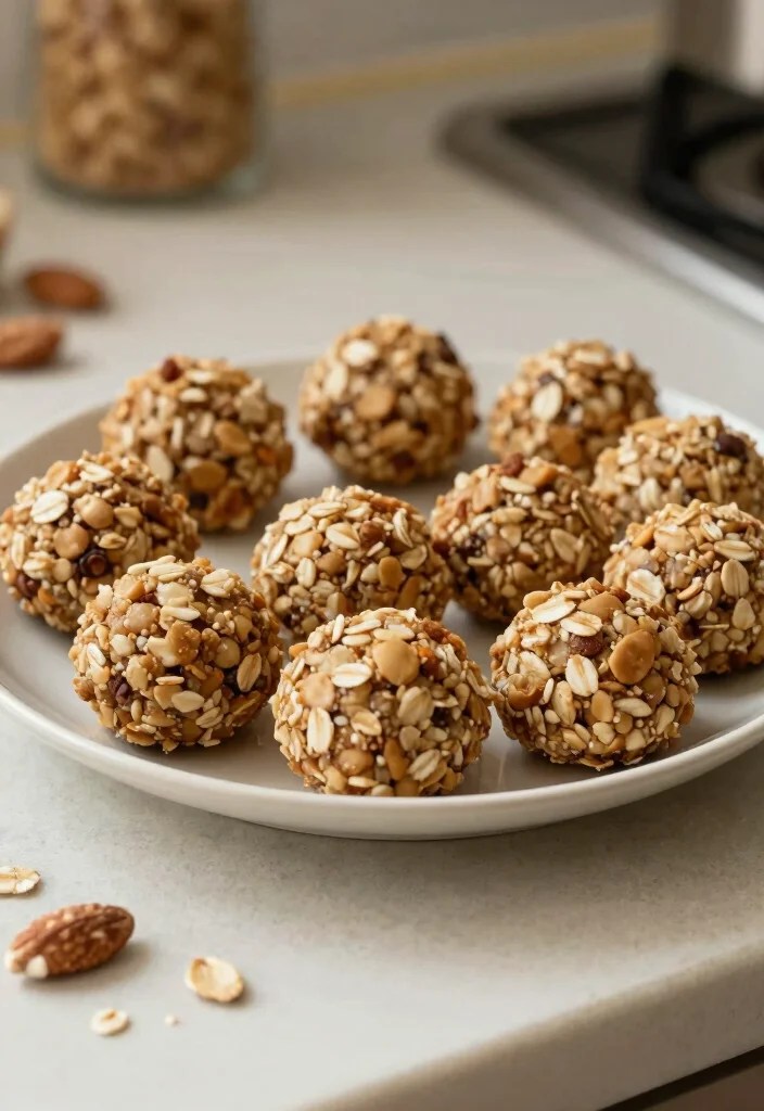 21 Delicious Healthy Snacks You Won't Believe Are Good for Weight Loss! - 10. Oatmeal Energy Bites 1