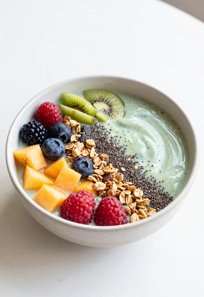 21 Delicious Healthy Snacks You Won't Believe Are Good for Weight Loss! - 19. Smoothie Bowl 1