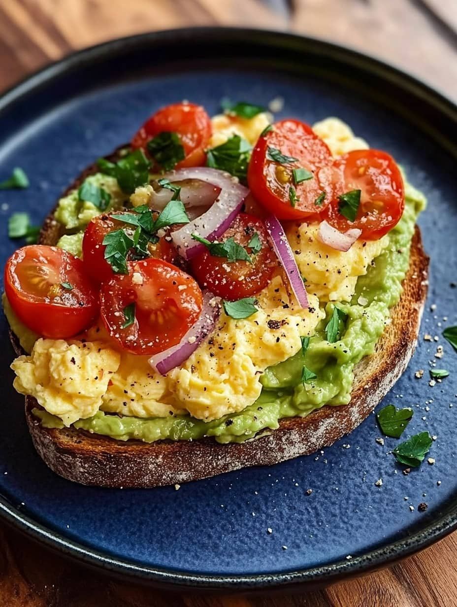 21 Delicious Healthy Snacks You Won't Believe Are Good for Weight Loss! - 4. Avocado Toast with Cherry Tomatoes 1
