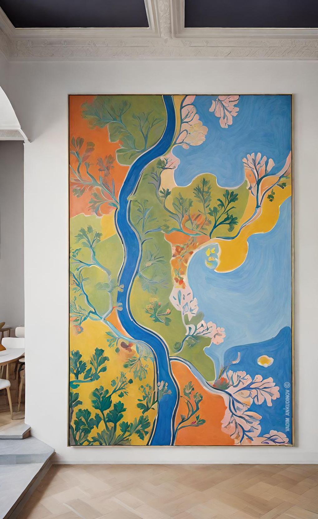 21 Stunning Bohemian Tapestries That'll Transform Your Space into a Cozy Oasis! - 14. Abstract Art Tapestries 1