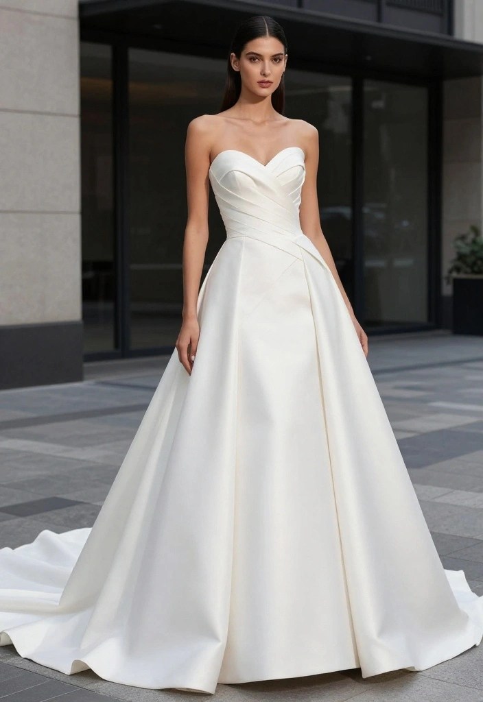 21 Stunning Bridal Fashion Trends You’ll Want to Steal for Your Big Day (#13 Is a Game-Changer!) - 17. Structured Silhouettes 1