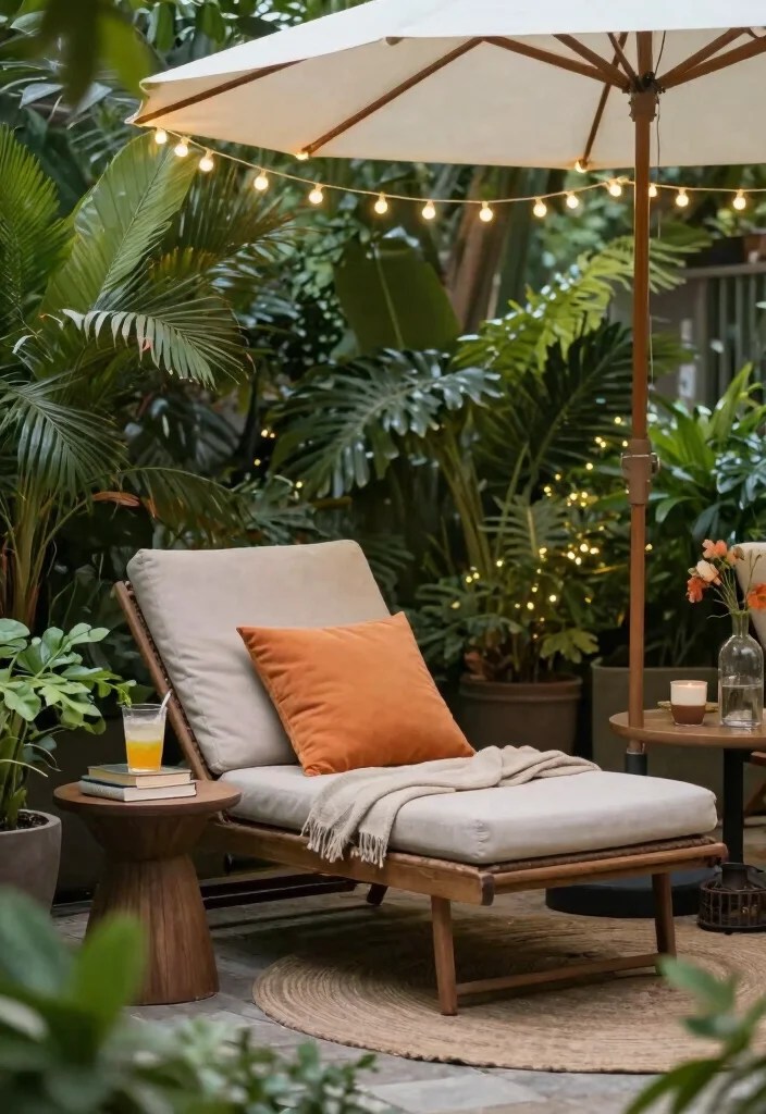 25 Cozy Reading Nook Ideas That'll Make You Want to Curl Up with a Book! - 8. Outdoor Oasis 1